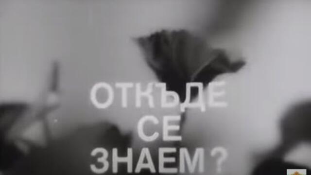 ОТКЪДЕ СЕ ЗНАЕМ   БГ ФИЛМ   1974г