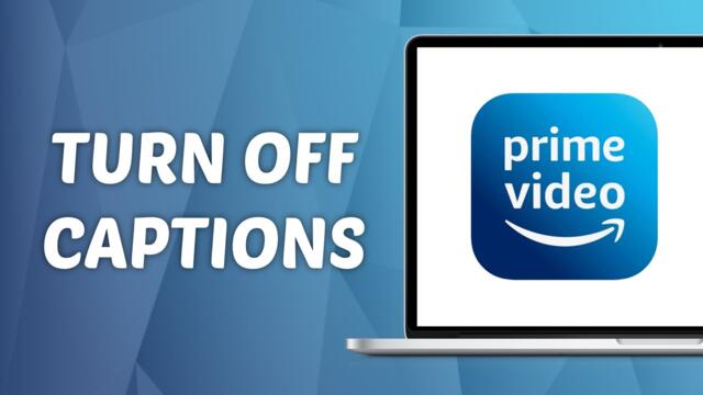 How to Turn OFF Caption/Subtitles in Prime Video