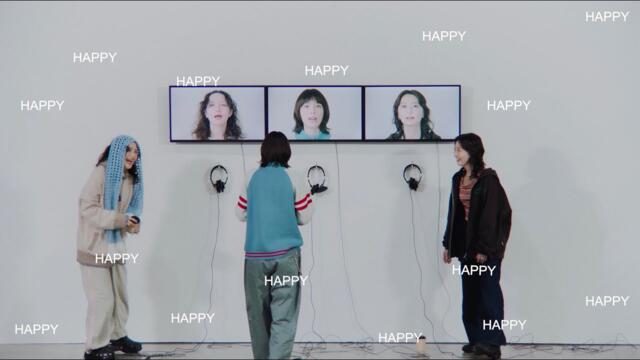 AAAMYYY - HAPPY feat. chelmico [Official Music Video]