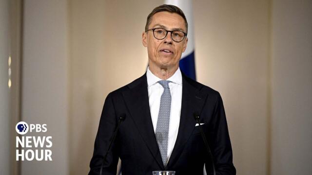 Finland's president says 'time to be hard' with Russia amid threats to Europe