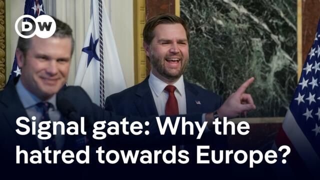 Signalgate: Should Europe be more concerned about VP Vance than President Trump himself? | DW News