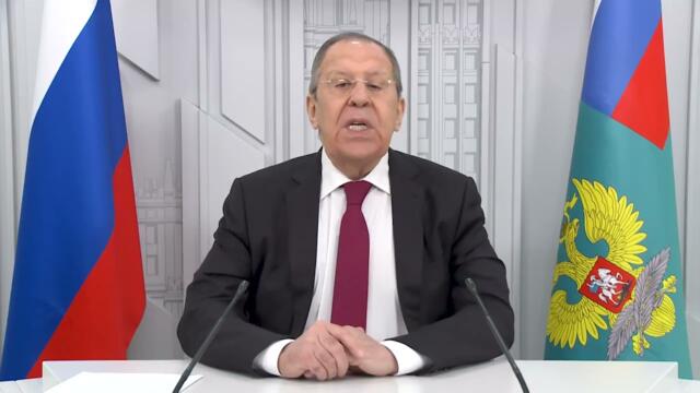 Видеообращение  С.Лаврова к участникам конференции «Россия и Индия: вместе к новой повестке дня»