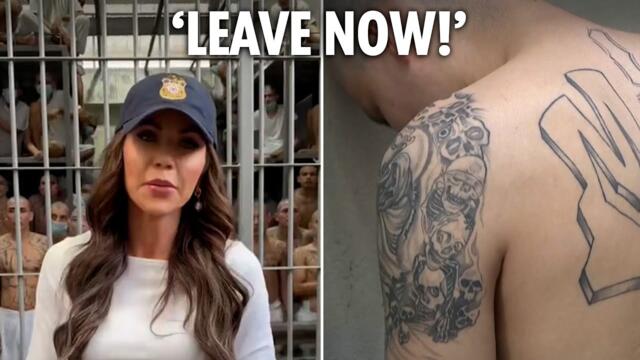 Trump border boss Kristi Noem’s stark warning on El Salvador mega-jail tour