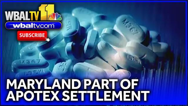 Maryland is part of settlement with Apotex