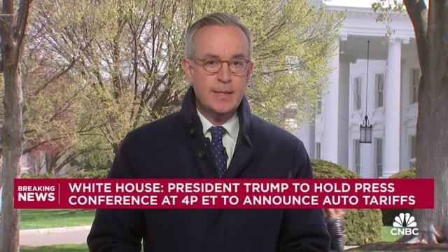 President Trump to announce new auto tariffs: White House
