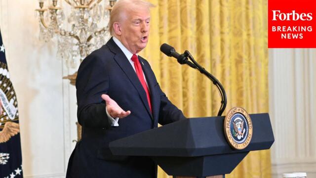 'I'll Be Known As The Fertilization President': Trump Speaks At Women's History Month Event