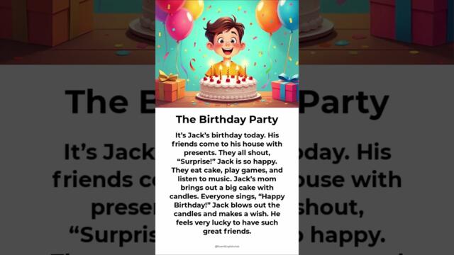 Learn English with Stories | Audio Story with Subtitles for Easy Learning #shorts