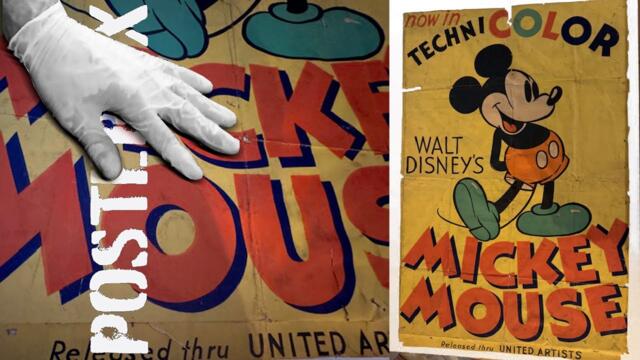 RESTORING - Mickey MOUSE - The Band Concert 1935 Poster Fix