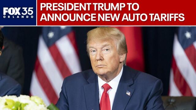 LIVE: President Donald Trump talks Women's History Month, auto tariffs