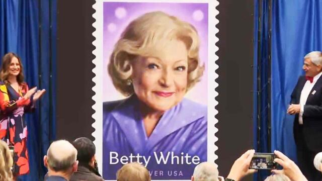 USPS Unveils Commemorative Stamp for Beloved Actress Betty White