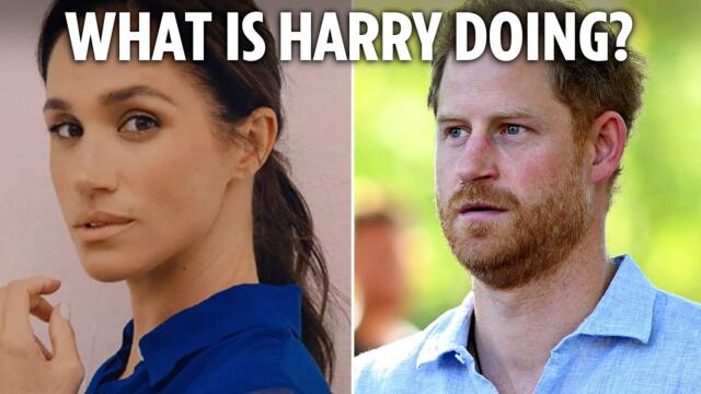 Prince Harry MISSING from Meghan’s money-making drive - what’s he doing all day?