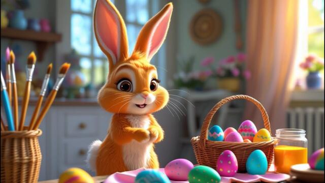 Великденското Зайче 🐰 | Детска Песен на Български 🌷