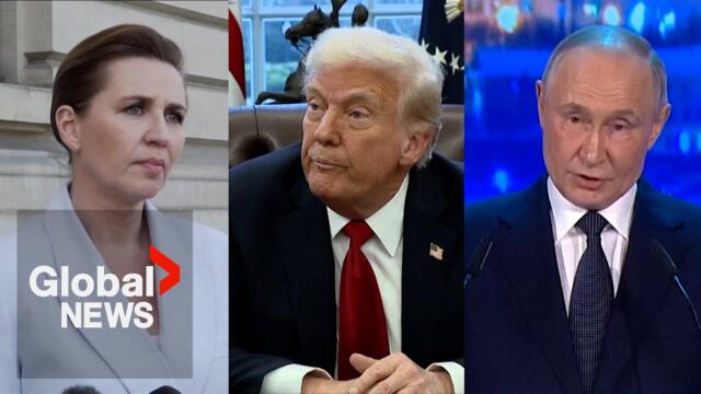 Putin says Trump serious about taking over Greenland due to "historic origins"