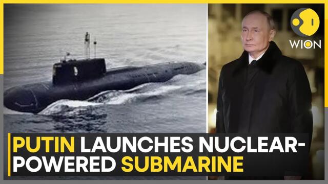 Russian President Putin Visits City Of Murmansk To Launch Perm Nuclear Submarine | WION