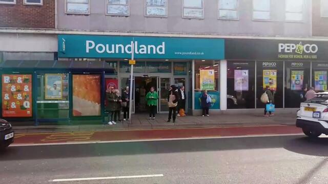 Police incident in London Road Portsmouth