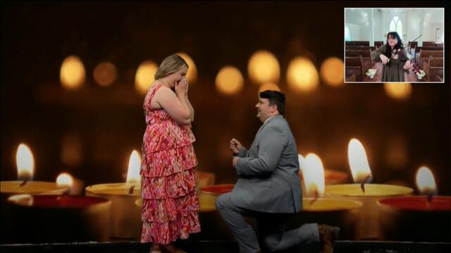 Texas Meteorologist Proposes to Girlfriend on Live TV