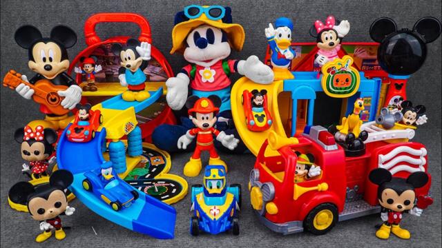 Satisfying with Unboxing Disney Junior Mickey Mouse Train Station Playset | Review Toys ASMR