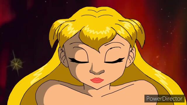 Winx Club Stella Enchantix transformation made by KippyArts