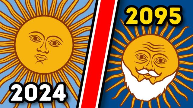 Flags Are Getting OLDER! Flag Animation