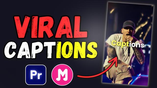 How to Make Viral Captions in Premiere Like 'Music Media'