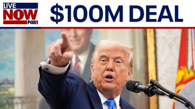 President Trump, Skadden Arps agree to $100M deal  | LiveNOW from FOX