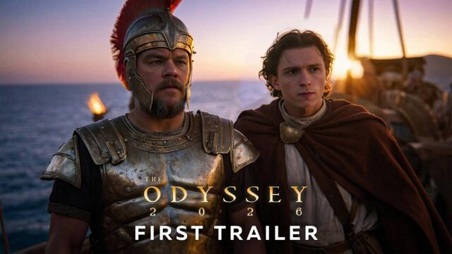 The Odyssey – First Trailer (2026) Matt Damon, Tom Holland | Christopher Nolan Movie (4K)