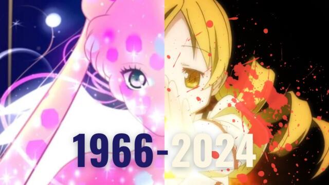 Evolution of Magical Girl Transformations (NOT My Best Video — Check Description!)