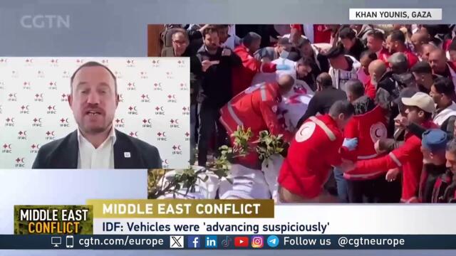 IFRC condemns the killing of eight Palestine Red Crescent medics in Gaza