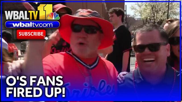 Orioles fans fired up for home opener