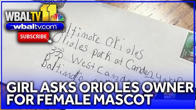 Girl asks Orioles owner to create female mascot