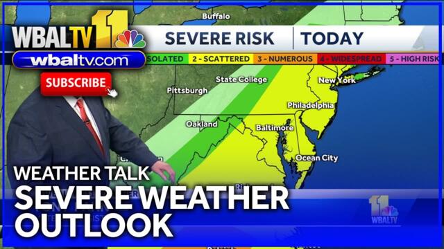 Weather Talk: Tracking severe weather across Maryland