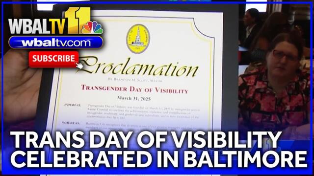 Speeches, calls for action in Baltimore on Trans Day of Visibility