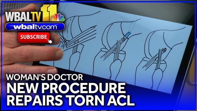 Woman's Doctor: LET procedure helps repair torn ACL