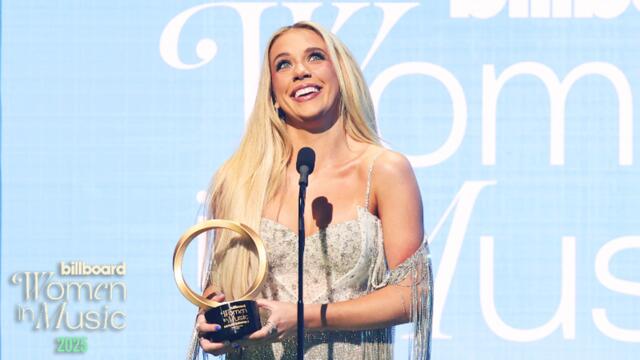 Megan Moroney Accepts the Rulebreaker Award | Billboard Women In Music 2025