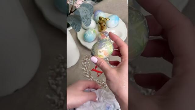 Красим яйца #лайфхаки #рецепты #рецепт #простыерецепты #простойрецепт #лайфхак #food #полезныесоветы