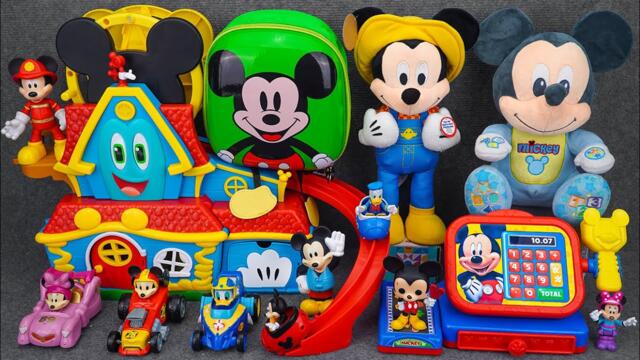 Satisfying with Unboxing Disney Junior Mickey Mouse Jumbo Fun House Playset| Review Toys ASMR