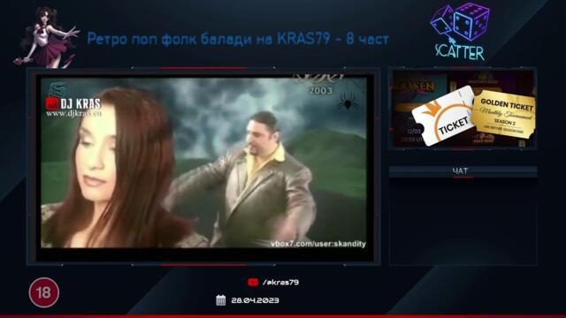 Ретро поп фолк балади на kras79 - 8 част