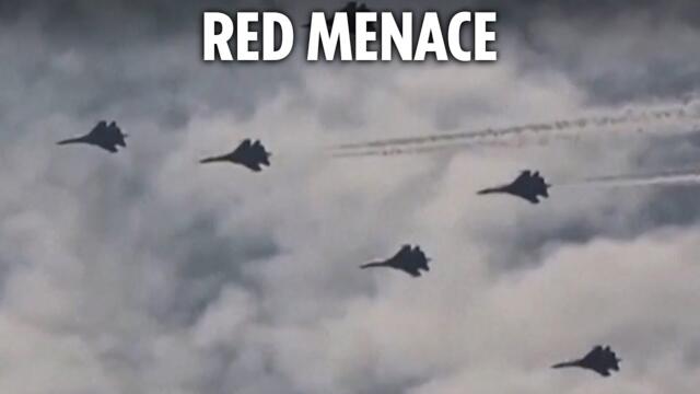 China surrounds Taiwan with warships & fighter jets in snap war drills