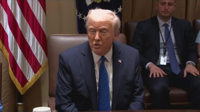 Trump says he's considering ways to serve a third term as president