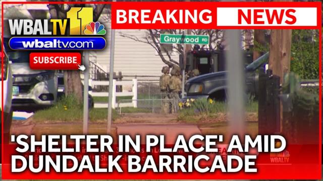 Breaking: Dundalk residents shelter in place amid barricade