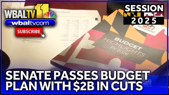 Senate budget plan passes with $2B in cuts