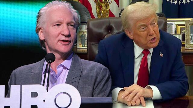 President Donald Trump and Critic Bill Maher Meet in White House