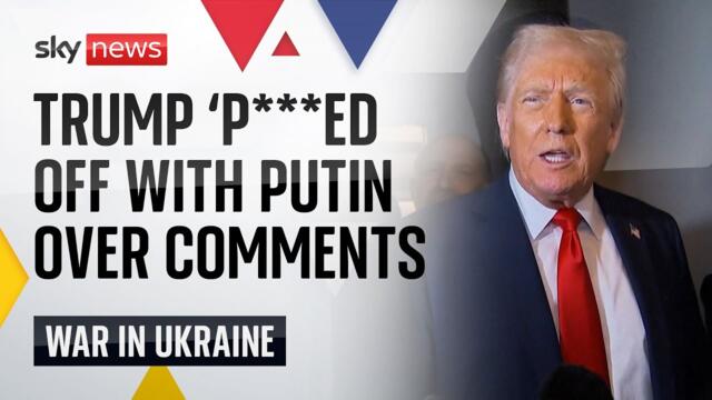 Trump warns Russia after Putin's Zelenskyy comments | Ukraine War