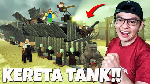 OP BANGET!! Kita Rakit KERETA TANK Terkuat & Ternyata SURVIVALIST GG 🔥🚂🔥 | Dead Rails Indonesia