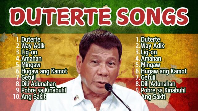 DUTERTE VIRAL REGGAE SONGS 2025 - DUTERTE REMIX