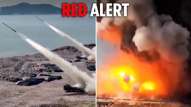 China ramps up tensions with LIVE-FIRE rocket drills near Taiwan
