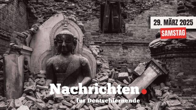 Nachrichten für Deutschlernende vom 29. März 2025