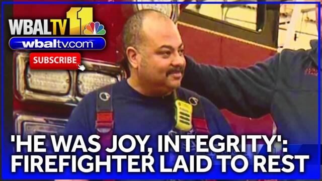 'He was joy, integrity': Baltimore County mourns firefighter