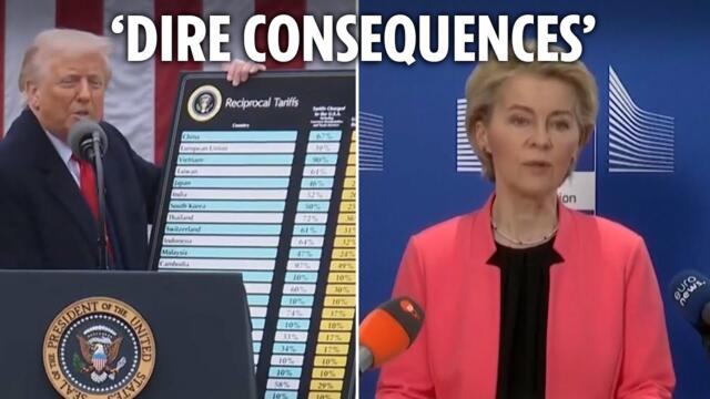 World leaders react furiously to Donald Trump’s trade tariff blitz