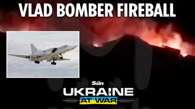 Russian ‘Backfire’ nuke strike bomber crashes & explodes